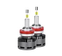 KYPSZQPSH H7 LED 360 220000LM H4 Car Headlight Canbus 560W LED H11 H1 H8 H9 9005 HB3 9006 HB4 9012 HIR2 6000K Turbo Lamp For Projector Len (Color : 2PC 6000K White, Size : H11)