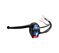 KYPSZQPSH Motorcycle Left Light Switch Control Brake Lever For Most Scooter Moped ATV With 22mm Handlebar(Left)