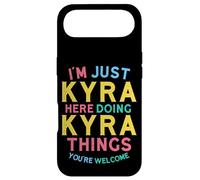 Kyra Here Doing Kyra Things Funny Kyra Name Case for iPhone Air