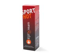 Kyrocream Hot Sport 120ml - Hot Cream - Heat Effect - Natural Ingredients: Arnica, Hypericum and Marigold