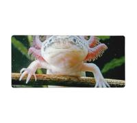 KYSANOL Axolotl,Mouse Pad Large Desk Pad Computer Keyboard Mouse Mat With Non Slip Rubber Base 40 x 90 cm