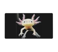 KYSANOL Axolotl Print,Mouse Pad Large Desk Pad Computer Keyboard Mouse Mat With Non Slip Rubber Base 40 x 70 cm