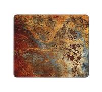 KYSANOL Brown Rust Colorful Metal Rusty Steel Iron Structure, Mouse Pad, Non-Slip Rubber Base Mouse Pad,Waterproof Mouse Mat