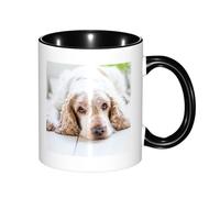KYSANOL Cocker Spaniel Brown Spaniel Sad Dogs Dogs Pets, Ceramics Mug Tea Cup Coffee Mugs Ceramic Cup 330 ml