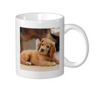 KYSANOL Cocker Spaniel Puppy Small Spaniel Dogs Pets, Ceramic Cup Ceramics Mug Tea Cup Coffee Mugs 330 ml