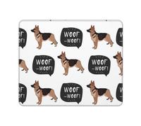 KYSANOL Dog German Shepherd, Mouse Pad, Non-Slip Rubber Base Mouse Pad,Waterproof Mouse Mat