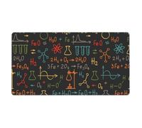 KYSANOL Educational Chemistry Equation Experiment,Mouse Pad Large Desk Pad Computer Keyboard Mouse Mat With Non Slip Rubber Base 40 x 70 cm