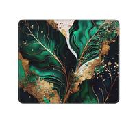 KYSANOL Emerald Green Marble, Mouse Pad, Non-Slip Rubber Base Mouse Pad,Waterproof Mouse Mat