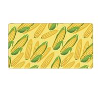KYSANOL Fresh Ripe Corn Cobs,Mouse Pad Large Desk Pad Computer Keyboard Mouse Mat With Non Slip Rubber Base 40 x 70 cm