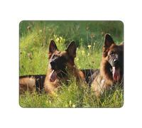 KYSANOL German Shepherd Dog Printed, Mouse Pad, Non-Slip Rubber Base Mouse Pad,Waterproof Mouse Mat