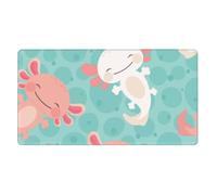 KYSANOL Kawaii Baby Cute Axolotl,Mouse Pad Large Desk Pad Computer Keyboard Mouse Mat With Non Slip Rubber Base 40 x 70 cm