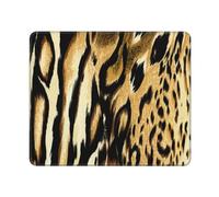 KYSANOL Leopard Lion Tiger Skin Fur Brindle, Mouse Pad, Non-Slip Rubber Base Mouse Pad,Waterproof Mouse Mat