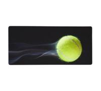 KYSANOL Live Tennis Printing,Mouse Pad Large Desk Pad Computer Keyboard Mouse Mat With Non Slip Rubber Base 40 x 90 cm