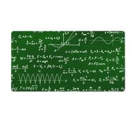 KYSANOL Math Equations Formulas,Mouse Pad Large Desk Pad Computer Keyboard Mouse Mat With Non Slip Rubber Base 40 x 70 cm
