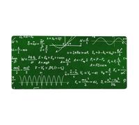KYSANOL Math Equations Formulas,Mouse Pad Large Desk Pad Computer Keyboard Mouse Mat With Non Slip Rubber Base 40 x 90 cm