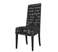 KYSANOL Mathematical Patterns And Calculations,Chair Covers Seat Protector Stretch Dining Chair Slipcover Seat Cover for Chairs