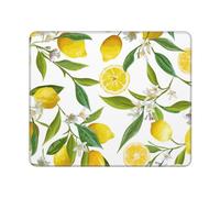KYSANOL Patterned Exotic Lemon Tree Branches Yummy Delicious, Mouse Pad, Non-Slip Rubber Base Mouse Pad,Waterproof Mouse Mat