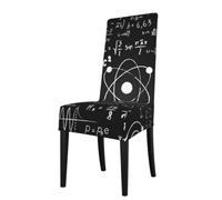 KYSANOL Physics Print Printed,Chair Covers Seat Protector Stretch Dining Chair Slipcover Seat Cover for Chairs