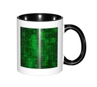 KYSANOL Programmer Binary Data Coding, Ceramics Mug Tea Cup Coffee Mugs Ceramic Cup 330 ml