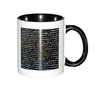 KYSANOL Programmer Programming Code, Ceramics Mug Tea Cup Coffee Mugs Ceramic Cup 330 ml