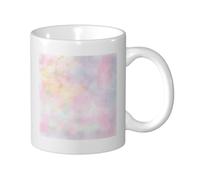 KYSANOL Soft Pastel Bright Colored Calm Abstract The Arts, Ceramic Cup Ceramics Mug Tea Cup Coffee Mugs 330 ml