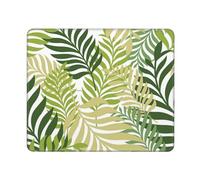 KYSANOL Tropical Exotic Palm Tree Leaves, Mouse Pad, Non-Slip Rubber Base Mouse Pad,Waterproof Mouse Mat