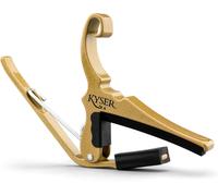Kyser KG6G quick change Guitar capo for 6-string guitar, Gold
