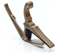Kyser KG6G quick change Guitar capo for 6-string guitar, Gold