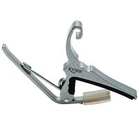 Kyser KG6S quick change capo for 6-string guitar, Silver