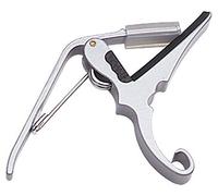 Kyser KG6S quick change capo for 6-string guitar, Silver