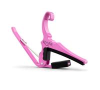 Kyser Musical Products Quick-Change Guitar Capo, KG6PRA, Pink Revival - For 6-String Acoustic Guitars, Made in USA, Quality, Strong, Lightweight, Quick & Easy Key Changes, Innovative, Perfect Fit