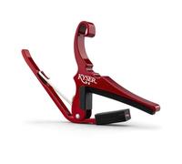 Kyser Quick-Change Capo for 6-string acoustic guitars, Ruby Red, KG6R