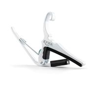 Kyser Quick-Change Capo KG6W for 6-String Acoustic Guitars, White