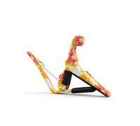 Kyser Quick-Change Capo for ukuleles, Pastel Hibiscus, KUPHA