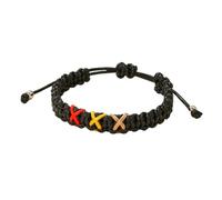 Kysin Chiys Handmade Braided X Boho Surfer Bracelets Knitted String Rope Braided Adjustable Anklets Summer Friendship Yoga Kabbalah Protection Waterproof Beach Jewelry for Women Men, adjustable, Stone