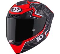 KYT KX-1 Race GP Bulega Replica, full face helmet M Matt Black/Grey/Red/White