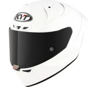 KYT KX-1 Race GP Plain FIM, full face helmet XXL White