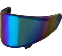 KYT KX-1 Race GP Visor, silver for Men