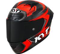 KYT NZ Race Carbon Competition Helmet, red, size L for Men