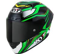 KYT NZ Race Carbon Stride Helmet, green, size XL for Men
