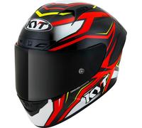 KYT NZ Race Carbon Stride Helmet, red, size S for Men