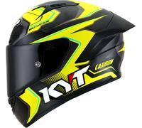 KYT NZ-Race Competition Carbon, full face helmet S Yellow/Black