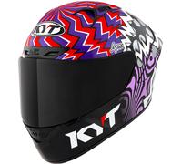 KYT NZ-Race Savadori Replica, full face helmet L Black/White/Red/Purple