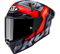 KYT R1R Carbon Accelerator, full face helmet M Dark Grey/Red/Light Grey