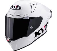 KYT R1R Plain Helmet, white, size L for Men
