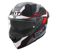KYT R2R LED, full face helmet L Matt Black/Grey/White/Red