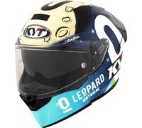 KYT R2R MAX Foggia Mugello 2022 Replica, full face helmet XL Black/White/Light Blue/Beige