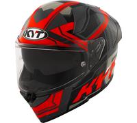 KYT R2R Octane Helmet, red, size S for Men