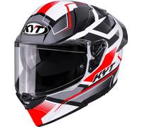 KYT R2R Parsec, full face helmet S Grey/White/Red/Black