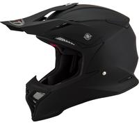 KYT Skyhawk Plain Motocross Helmet, black, size L for Men